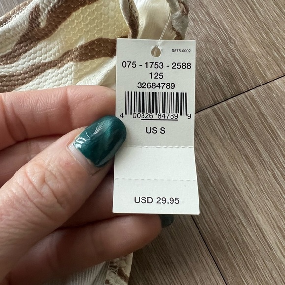 Zebra Aerie Bikini bottom - Picture 4 of 4